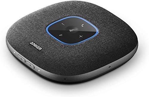 Anker PowerConf S3 Bluetooth Konferenzlautsprecher, 6 integrierte Mikrofone, verbesserte Tonaufnahme, 24 Std Gesprächszeit,Soundcore App Steuerung,Bluetooth 5,USB-C(Generalüberholt) von Anker