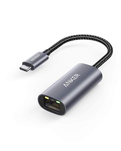 Anker PowerExpand USB-C auf Gigabit Ethernet Adapter, Aluminium, kompaktes Design, für MacBook Pro, MacBook Air 2018, iPad Pro 2018, XPS, und viele mehr von Anker