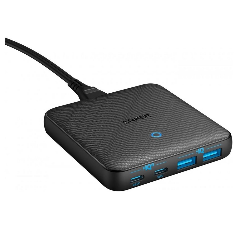 Anker PowerPort Atom III 63W Slim - Ladestation - schwarz Ladestation von Anker