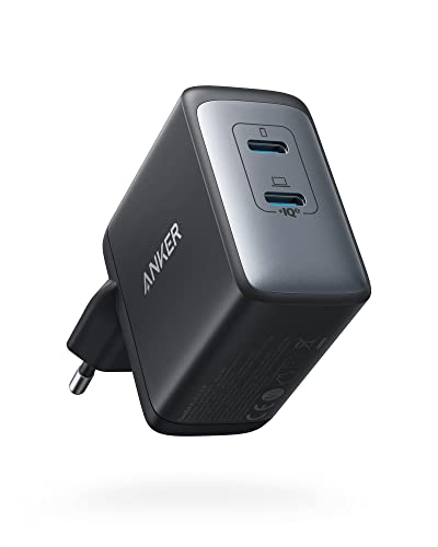 Anker PowerPort III 65W 2-Port USB-C Ladegerät, Kompaktes Netzteil mit Schnellladeleistung, Kompatibel mit MacBook Pro/Air, iPad Pro, Galaxy S20/S10, Dell XPS 13, Note 20/10+, iPhone 15, Pixel Anker PowerPort III 65W 2-Port USB-C Ladegerät, Kompaktes Netzteil mit Schnellladeleistung, Kompatibel mit MacBook Pro/Air, iPad Pro, Galaxy S20/S10, Dell XPS 13, Note 20/10+, iPhone 15, Pixel von Anker