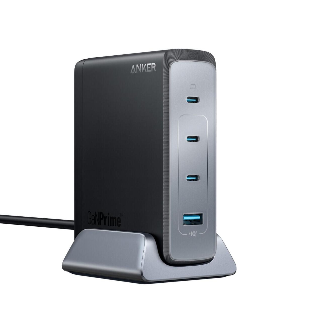 Anker Prime 749 Desktop Charger (240W, 3C/1A, Black) von Anker