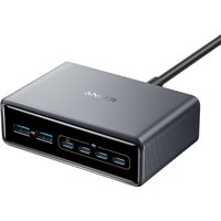 Anker Prime Ladegerät (200W, 6 Ports, GaN) - Schwarz von Anker