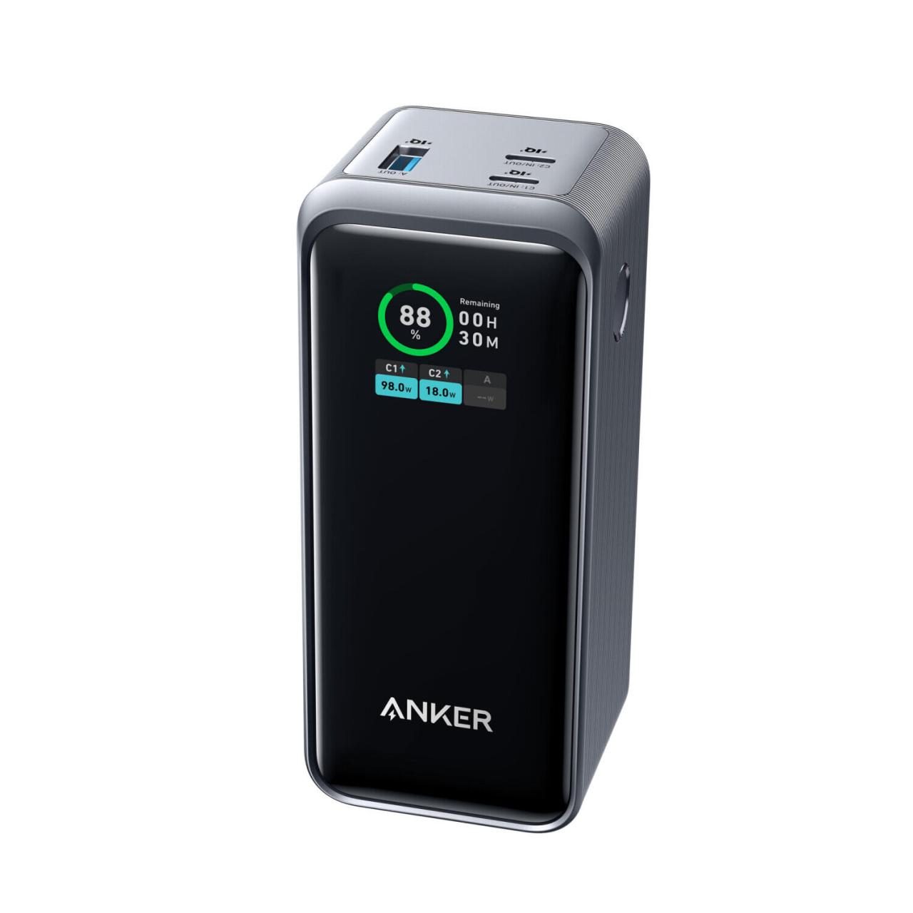 Anker Prime Powerbank, 20.000mAh externer Akku mit 200W Leistung Anker Prime Powerbank, 20.000mAh externer Akku mit 200W Leistung von Anker