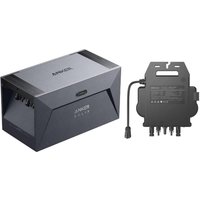 Anker SOLIX Solarbank E1600 + MI80 (BLE) Microinverter (800W) - Schwarz von Anker