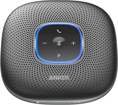 Anker Soundcore PowerConf A3301G11 USB-Konferenzlautsprecher, Audio 2.0 (3,5 mm Klinke), USB-C, Schwarz, 1 Stück Einheitsgröße von Anker