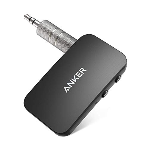 Anker Soundsync Bluetooth Empfänger für Musik mit Bluetooth 5.0, Akkulaufzeit von 12 Stunden, für Auto, Zuhause, Kopfhörer und Lautsprecher von Anker