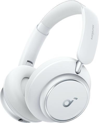 Anker Space Q45 Kopfhörer Verkabelt & Kabellos Kopfband Anrufe/Musik USB Typ-C Bluetooth Weiß (A3040G21) von Anker