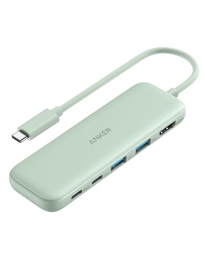 Anker USB C Hub, 332 USB-C Hub (5-in-1) mit 4K HDMI Display, 5Gbps Datenanschluss und 2 USB-A Ports für MacBook Pro, Air, Dell XPS, Lenovo Thinkpad, HP Laptops Mehr von Anker