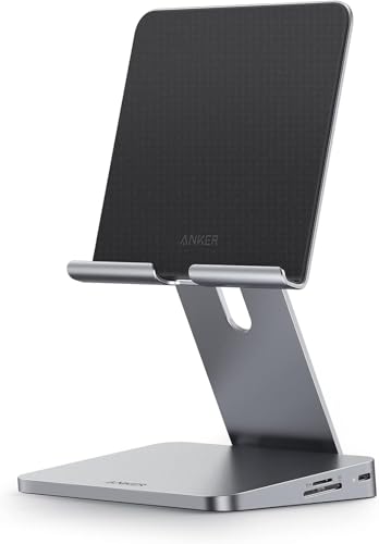 Anker USB C Hub 551 8-in-1 mit klappbarem Tablet-Ständer, Stromeingang, 4K HDMI, 2 USB-A Daten-Ports, 3,5 mm AUX und microSD/SD Kartensteckplätzen für iPad Pro und mehr Anker USB C Hub 551 8-in-1 mit klappbarem Tablet-Ständer, Stromeingang, 4K HDMI, 2 USB-A Daten-Ports, 3,5 mm AUX und microSD/SD Kartensteckplätzen für iPad Pro und mehr von Anker
