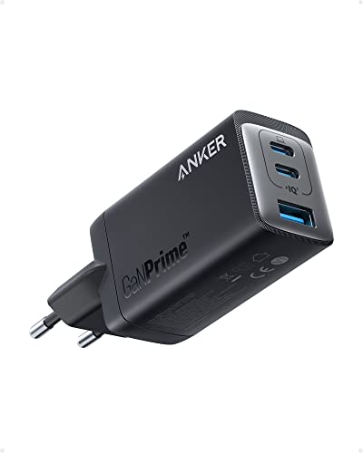 Anker USB-C-Ladegerät, 735 (GaNPrime 65 W), schnelles und kompaktes 3-Port für MacBook Pro/Air, iPad Pro, Galaxy S22/S21, Note 20/10+, iPhone 13/Pro, Pixel usw von Anker