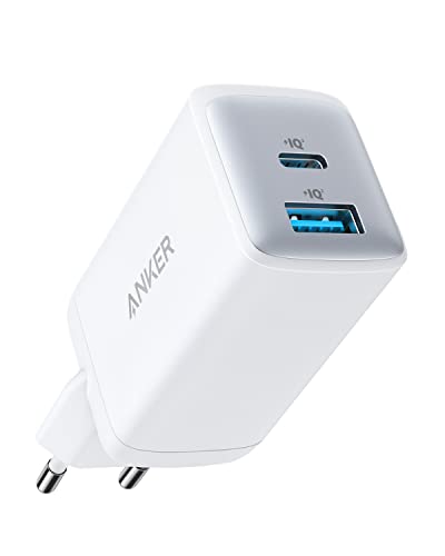 Anker USB C Ladegerät, Kompaktes 65W 2-Port Netzteil, Geeignet für MacBook Pro/Air, iPad Pro, Galaxy S22+/S21, Dell XPS 13, Note 20/10+, iPhone 15/Pro, Pixel, und mehr von Anker