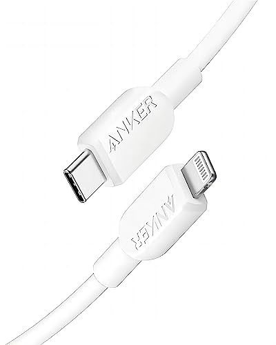 Anker USB C auf Lightning Kabel, 310 USB-C auf Lightning Ladekabel (180cm), MFi zertifiziert, Schnellladekabel für iPhone 14 Plus 14 14 Pro Max 13 13 Pro 12 11 X XS XR Ladegerät nicht enthalten von Anker
