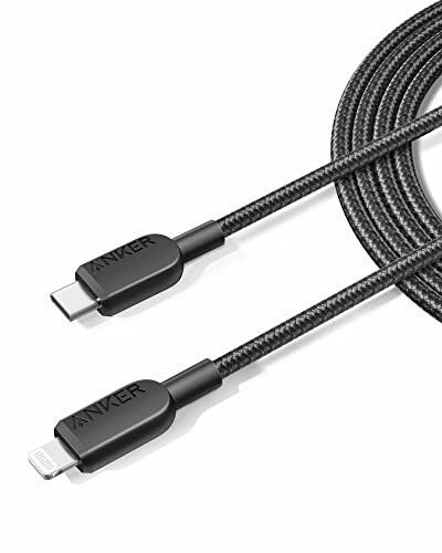 Anker USB C auf Lightning Kabel, 310 USB-C auf Lightning Ladekabel (180cm), MFi zertifiziert, Schnellladekabel für iPhone 14 Plus 14 14 Pro Max 13 13 Pro 12 11 X XS XR von Anker