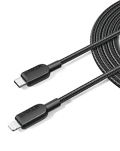 Anker USB C Lightning Kabel, 310 USB C auf Lightning Ladekabel 300cm, MFi zertifiziert, Schnellladekabel für iPhone 14/13/12/11 Serie (Ladegerät nicht enthalten) von Anker
