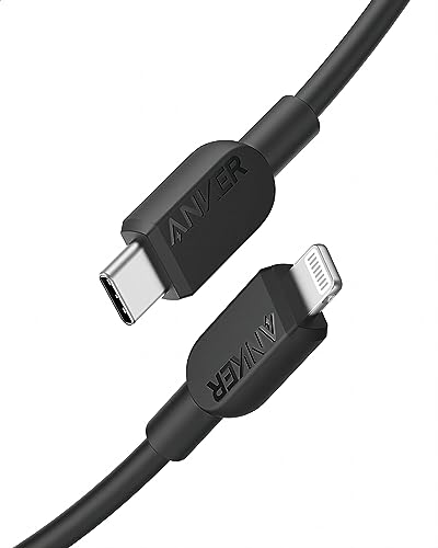 Anker USB C auf Lightning Kabel, 310 USB-C auf Lightning Ladekabel (90cm), MFi zertifiziert, Schnellladekabel für iPhone 14 Plus 14 14 Pro Max 13 13 Pro 12 11 X XS XR (Ladegerät nicht enthalten) von Anker