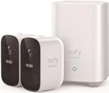 Eufy eufyCam 2C - Netzwerk-Überwachungskamera - Außenbereich, Innenbereich - wetterfest - Farbe (Tag&Nacht) - 1080p - Audio - drahtlos - Wi-Fi - Wi-Fi (Packung mit 2) (T88313D2) von Anker
