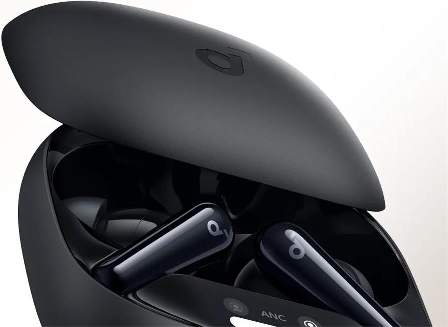 Soundcore Liberty 4 Pro - True Wireless-Kopfhörer mit Mikrofon - im Ohr - Bluetooth - aktive Rauschunterdrückung - Schwarz (A3954G11) von Anker