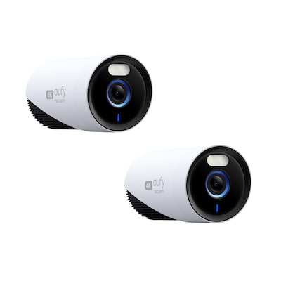 eufy E330 Überwachungskamera 4K Add On Zusatzkamera Outdoor 24/7, 2er Pack von Eufy Security
