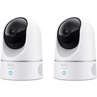 eufy Überwachungskamera 2K Indoor Neigen & Schwenken, 2er Pack von Anker