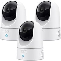 eufy Überwachungskamera 2K Indoor Neigen & Schwenken, 3er Pack von Anker