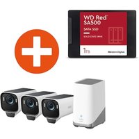 eufyCam S3 Pro 3-Kameras + HomeBase 3 Set + WD Red 1TB SSD eufyCam S3 Pro 3-Kameras + HomeBase 3 Set + WD Red 1TB SSD von Eufy Security