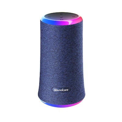 soundcore by Anker Flare II Bluetooth Lautsprecher LED-Beleuchtung IPX7 blau von Anker