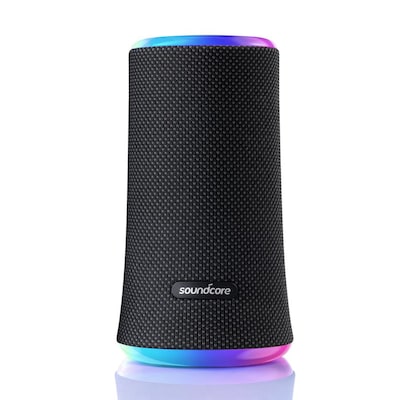 soundcore Flare II Bluetooth Lautsprecher schwarz LED IPX7 von Soundcore