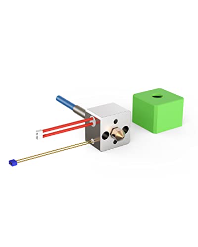 AnkerMake M5 Heizelement Set, vollständig montiert mit Düse, Heizblock, Heizkartusche, NTC-Thermistor und Silikonabdeckung, für den AnkerMake M5 3D-Drucker. von AnkerMake