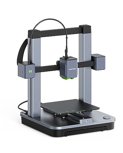 AnkerMake M5C 3D Drucker, 500 mm/s High-Speed 3D-Druck, 50 μm Präzision, All Metal Hotend, Bis zu 300℃ 3D Druck, Intuitive Steuerung über mehrere Geräte, Auto-Nivellierung, 220×220×250 mm Druckvolumen von AnkerMake