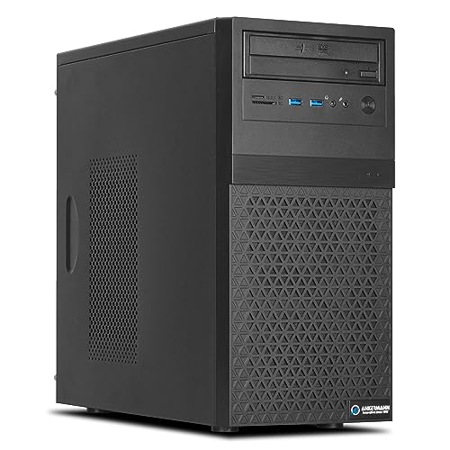 Ankermann Business Silent Desktop PC Madrid | Intel Core i7-6700 | GeForce 610 2GB | 16GB RAM | 2 x 480GB SSD | WiFi/W-LAN | Windows 11 | Office 365 von Ankermann-PC