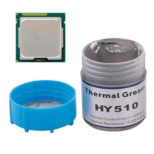 Anloximt CPU-Wärmeleitpaste, Wärmeleitpaste für Kühlkörper | Wärmeleitpaste Hochleistungs,CPU-Paste mit hoher Wärmeleitfähigkeit, Silikonpaste zum Kühlen von Grafikkarten und Kühlkörpern Anloximt CPU-Wärmeleitpaste, Wärmeleitpaste für Kühlkörper | Wärmeleitpaste Hochleistungs,CPU-Paste mit hoher Wärmeleitfähigkeit, Silikonpaste zum Kühlen von Grafikkarten und Kühlkörpern von Anloximt