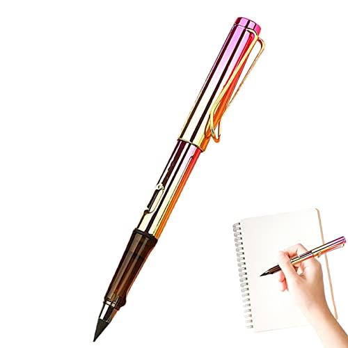 Anloximt Unendlicher Bleistift,Tragbarer, wiederverwendbarer, löschbarer Schreibstift | Endless Pencil Nachhaltiger Bleistift mit Radiergummi für Home Offices School von Anloximt