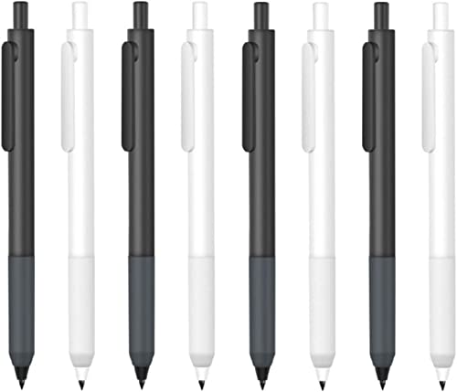 Anloximt Unendlicher Bleistift 8Pcs Unendlich Bleistift Ewiger Bleistift Ewig Bleistift Technologie Mechanischer Ewiger Bleistift Schreibgeräte für das Schreiben und Zeichnen von Anloximt