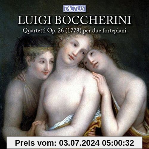 Boccherini:Quartetti Op.26 (1778) P.Due Fortepiani von Anna Clemente