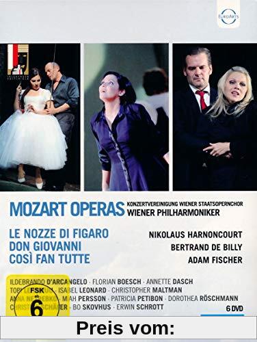 Mozart Opern: Cosi fan tutte - Don Giovanni - Le nozze di Figaro [6 DVDs] von Anna Netrebko