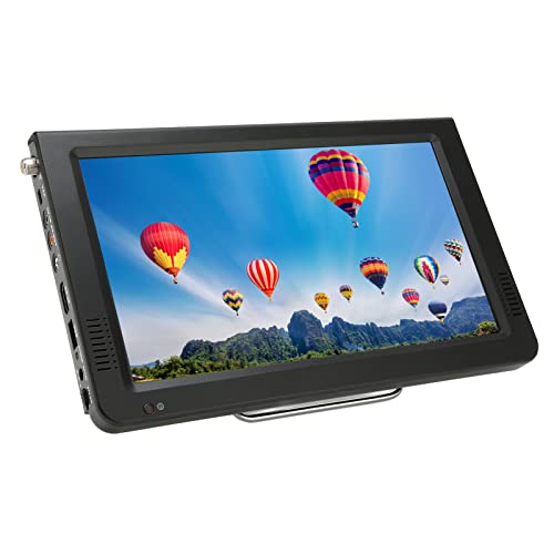 10 Zoll Tragbarer Digitalfernseher, 1080p ATSC Autofernseher Digitalfernseher Smart TV, Tragbarer Fernseher ATSC Digitalfernseher mit Wiederaufladbarem Lithium-Akku, für Küche, 10 Zoll Tragbarer Digitalfernseher, 1080p ATSC Autofernseher Digitalfernseher Smart TV, Tragbarer Fernseher ATSC Digitalfernseher mit Wiederaufladbarem Lithium-Akku, für Küche, von Annadue