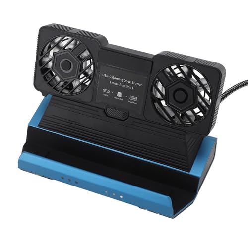 10 in 1 USB C Dockingstation für Legion Go Klaue mit 4K 60Hz 100W PD Gigabit Ethernet 4 USB 3,0 M.2 NVME Slot Dual Cooling Lüfter RGB Lighting 10 in 1 USB C Dockingstation für Legion Go Klaue mit 4K 60Hz 100W PD Gigabit Ethernet 4 USB 3,0 M.2 NVME Slot Dual Cooling Lüfter RGB Lighting von Annadue