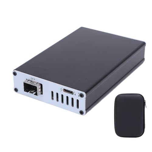 10G Ethernet Adapter USB4 SFP Faseranschluss mit Aluminium Legierungschale für OS X, für Sieg, für Ubuntu (Single Port) von Annadue