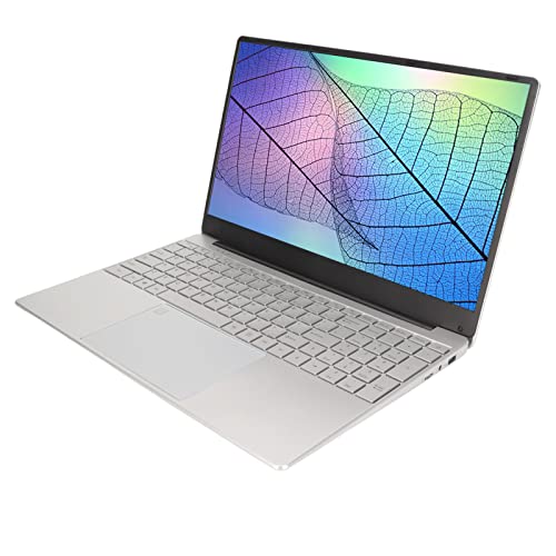 15,6 Zoll Laptop für Window11 - Ultradünner 2K IPS Laptop für Intel N5095 CPU 16G RAM 2,4G + 5G WIFI Laptop mit Fingerabdruck, Tastatur, Tastaturhintergrundbeleuchtung, 6000MAh. 100‑240V(16+256G) von Annadue
