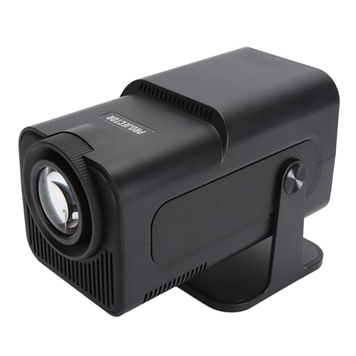 [180° Verstellbarer Ständer] -Projektor mit WiFi 6 und Bluetooth, Tragbarer HD 1080P-Filmprojektor, 10000 Lm, 4K-Unterstützung, Heimprojektor für Telefon/TV-Stick/Laptop/PS5 von Annadue