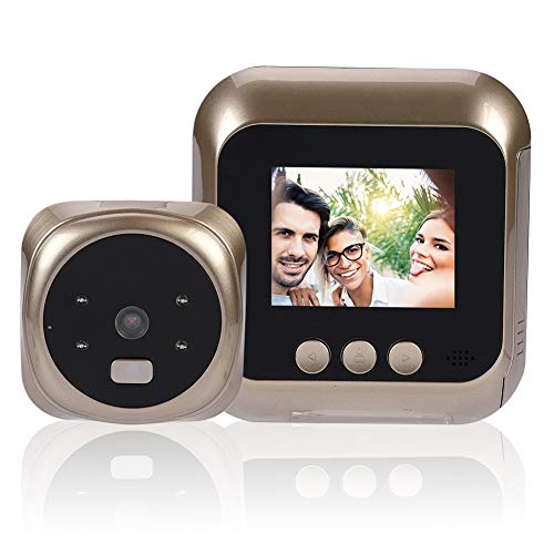 2,4 Zoll HD Smart Türklingel Viewer Digitale Türspion Kamera TFT LCD Bildschirm 135° HD Weitwinkel mit IR Nachtsicht und 24 Stunden Überwachung EIN Knopf Kamera Elektronisches Katzenaugen 2,4 Zoll HD Smart Türklingel Viewer Digitale Türspion Kamera TFT LCD Bildschirm 135° HD Weitwinkel mit IR Nachtsicht und 24 Stunden Überwachung EIN Knopf Kamera Elektronisches Katzenaugen von Annadue