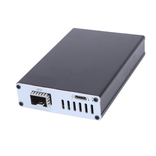 25G Thunderbolt 3 Bis SFP 25 Gigabit -Ethernet -Adapter für Thunderbolt 3 Bis RJ45 -Netzwerkadapter für Hochgeschwindigkeitsnetzwerkverbindungen, Kompatibel mit Thunderbolt 3 4 25G Thunderbolt 3 Bis SFP 25 Gigabit -Ethernet -Adapter für Thunderbolt 3 Bis RJ45 -Netzwerkadapter für Hochgeschwindigkeitsnetzwerkverbindungen, Kompatibel mit Thunderbolt 3 4 von Annadue