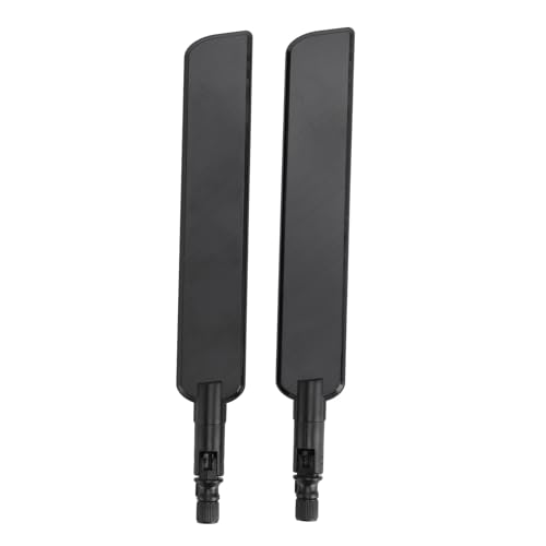 2pcs Omnidirektionale Antenne, 12 DBi Gewinn Omnidirektionale SMA Antenne, Drahtlose WiFi Netzwerkgeräteantenne für das Heimbüro. von Annadue
