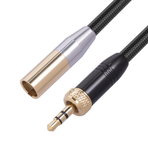 3,5 Mm auf XLR Kabel, 3-poliger XLR Audiostecker Kabeladapter Geräuschloses Stereo Sound Adapterkabel für Kamera Fotoausrüstung 3,5 Mm auf XLR Kabel, 3-poliger XLR Audiostecker Kabeladapter Geräuschloses Stereo Sound Adapterkabel für Kamera Fotoausrüstung von Annadue
