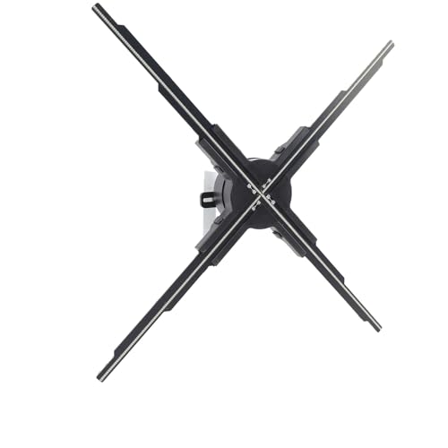 3D -Hologrammfan, 19,7 Hologramm -Fan Holographic Christmas Tree, 3D Hologramm Projektor Holographischer Fan mit HD -LED -Bildfan -Spinner für Bar/Halloween/Business (EU-Stecker) von Annadue