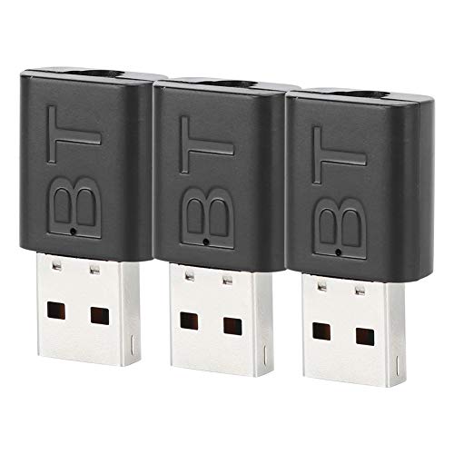 3Pcs Bluetooth 5.0 Adapter, USB Dongle Empfänger für PC, mit 3,5mm Assist Kabel, für Bluetooth 5.0 Audio Transfer für Laptop Computer Drucker und Andere von Annadue