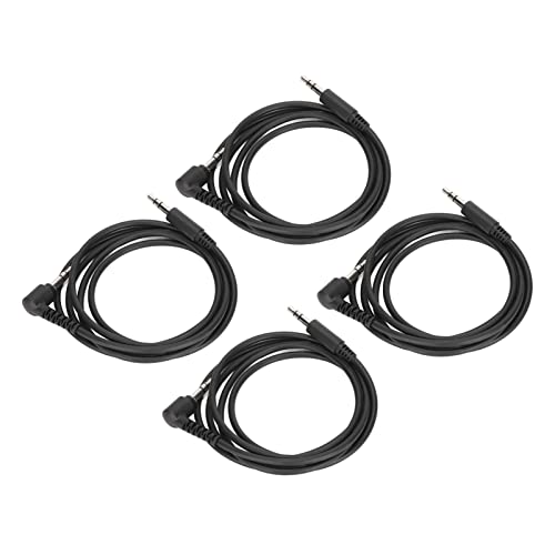 4 Stück AUX-Kabel 1,2 M, 3,5-mm-Audiokabel, AUX-Kabel, Stereo-Kopfhörerkabel, AUX-Kabel für Auto/Heimstereo/Laptop/Lautsprecher, Klinke auf Klinke, Schwarz 4 Stück AUX-Kabel 1,2 M, 3,5-mm-Audiokabel, AUX-Kabel, Stereo-Kopfhörerkabel, AUX-Kabel für Auto/Heimstereo/Laptop/Lautsprecher, Klinke auf Klinke, Schwarz von Annadue