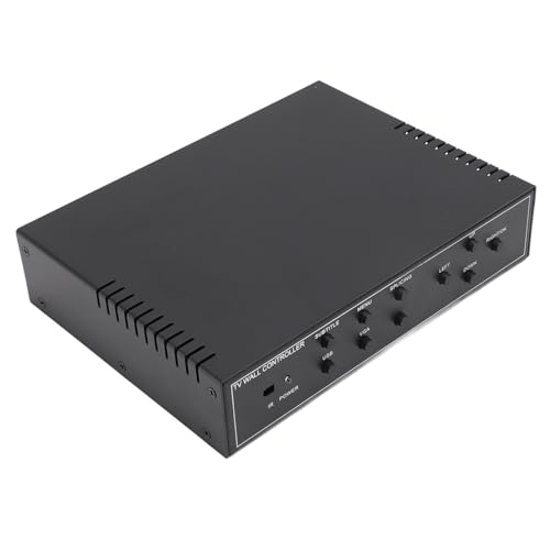 4K Videowand Controller, 1 in 4 Out UHD Videowand Controller, Unterstützt 2 X 2, 1 X 2, 1 X 3, 1 X 4, 2 X 1, 3 X 1, 4 X 1, Ersatz für Tragbare TV Wandprozessoren für Zuhause von Annadue