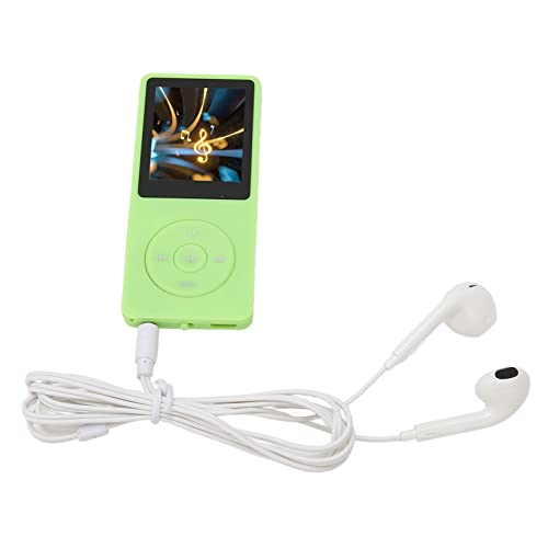 8 GB MP3 MP4 Player, Tragbarer Musik Player mit 1,8 Zoll TFT HD Bildschirm, Walkman Sportmusik Player mit Kopfhörer Zum Gehen/Joggen/Training, 64GB Erweiterbar, 30 Stunden (Grün) von Annadue