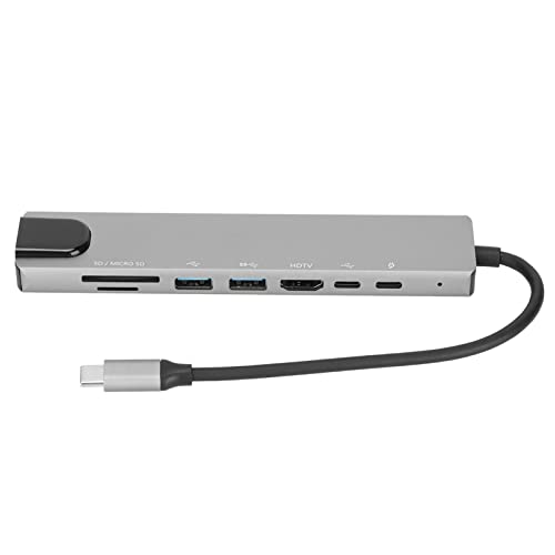8 in 1 87 W High Power 4K HD USB Hub, 5 Gbps High Speed PD Power USB SD TF RJ45 Ethernet Typ C USB C Dockingstation für Linux, für Windows XP, für Windows Vista, für Windows 10 8 in 1 87 W High Power 4K HD USB Hub, 5 Gbps High Speed PD Power USB SD TF RJ45 Ethernet Typ C USB C Dockingstation für Linux, für Windows XP, für Windows Vista, für Windows 10 von Annadue